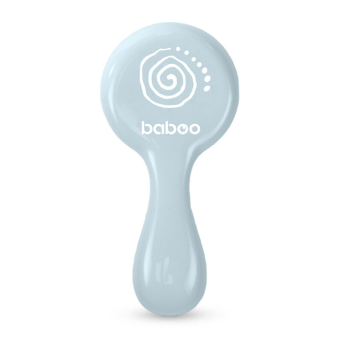 BABOO-Set Perie Si Pieptene Bebe Baboo - Albastru, 0 luni+ [5]