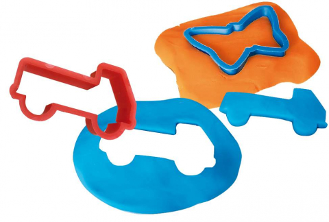 SES Creative-Set Plastilina Cu Forme De Taiat [3]