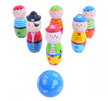 Jucarii educative - BigJigs-Set-popice-Pirati