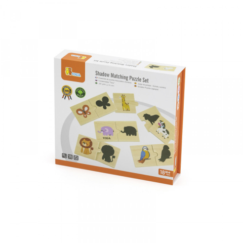 Set puzzle Potriveste umbra, Viga [5]