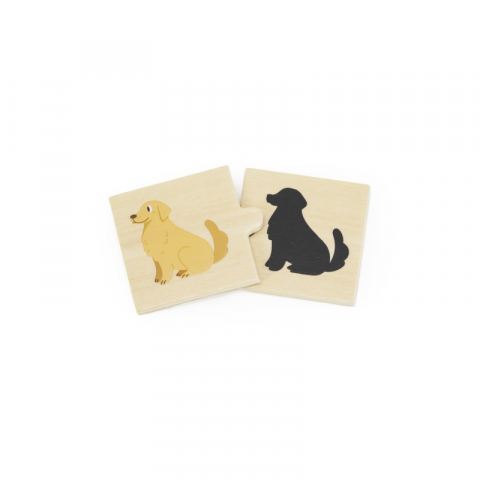 Set puzzle Potriveste umbra, Viga [2]
