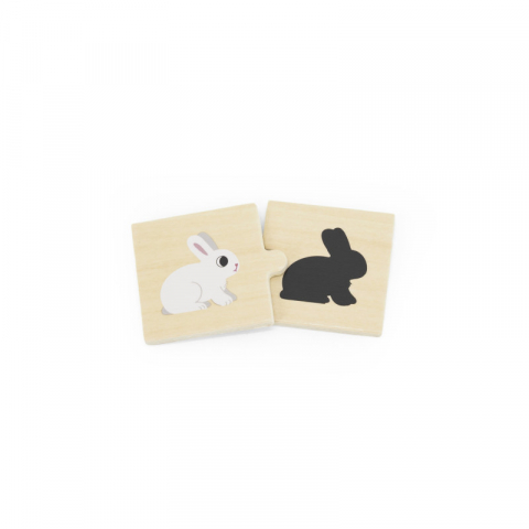 Set puzzle Potriveste umbra, Viga [3]