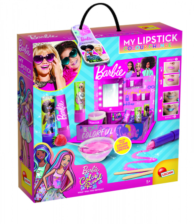 Jucarii +4 Ani - Lisciani Set ruj magic - Barbie