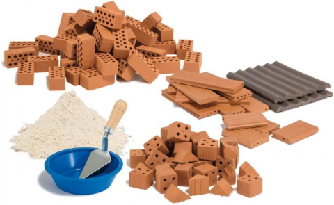 Teifoc-Set Sortiment De Caramizi Cu Mortar Si Accesorii [5]