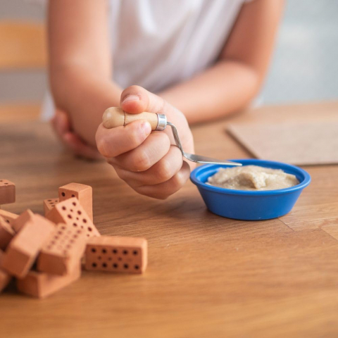 Teifoc-Set Sortiment De Caramizi Cu Mortar Si Accesorii [3]