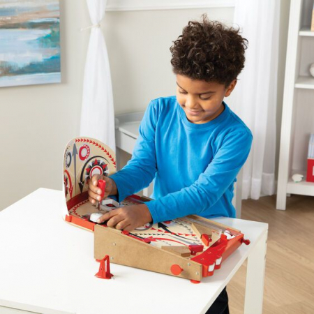 Melissa & Doug Set STEM Construieste un joc Pinball [1]