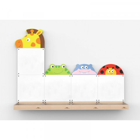 Játékok 3-5 éveseknek - Set table de scris magnetice - Animale, Viga