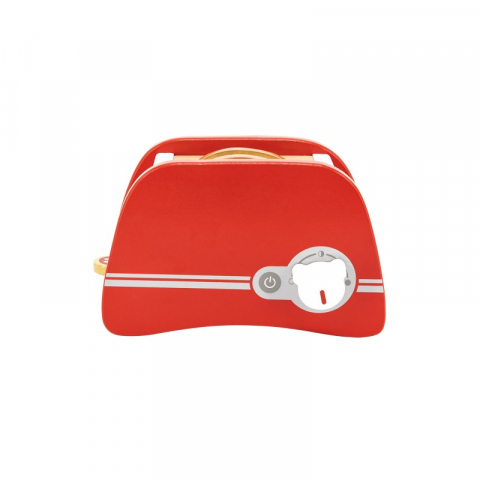 Set Toaster din Lemn VIGA – Jucărie Educativă pentru Copii, Ideală pentru Joc de Rol și Dezvoltarea Abilităților Motorii [2]