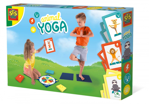 Jucarii 3-5 ani - SES Creative-Set Yoga Cu Animale
