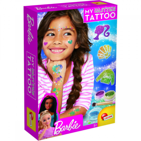 LISCIANI-Setul meu de tatuaje cu sclipici - Barbie [3]