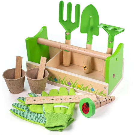 Játékok 2 éves kortól - BigJigs Toys Setul micutului gradinar