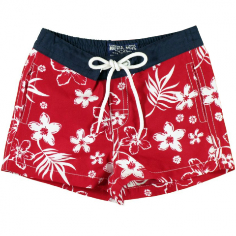 Játékok 6-8 éveseknek - Short pentru baie Tropical Rosu (3640), 116 cm