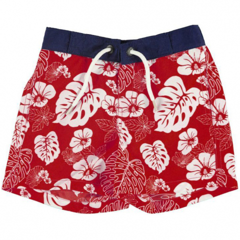 Jucarii 3-5 ani - Mayoral-Short pentru baie Tropical Rosu (3651), 4 ani / 104 cm