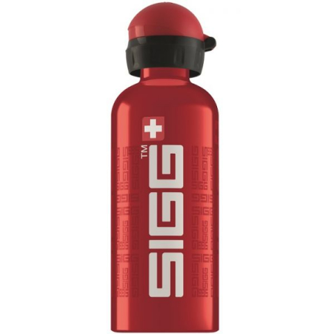 Játékok 3-5 éveseknek - SIGG Bidon din aluminiu SIGGNATURE RED  0.6l