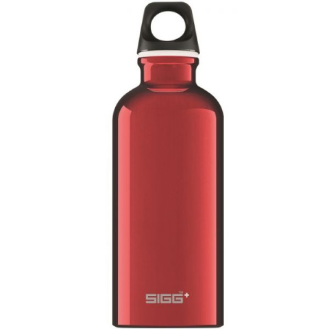 Játékok 3-5 éveseknek - SIGG Bidon din aluminiu TRAVELLER RED  0.4l