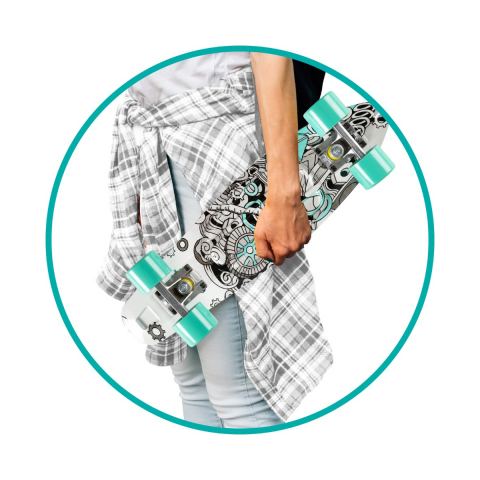 QKids-Skateboard copii, Qkids, Galaxy - Industrial [3]