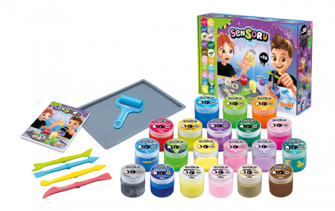 Akciók - Slime Senzorial - Set experimente pentru copii