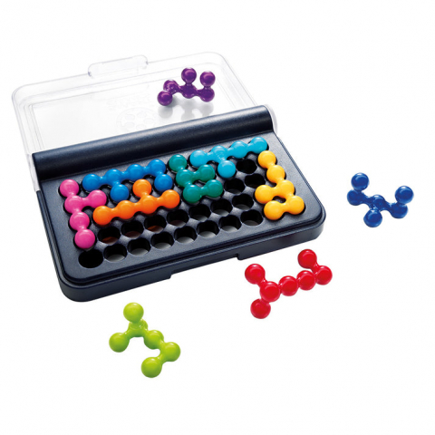 Jucarii 6-8 ani - Smart Games-Smart Games - IQ Fit, joc de logica cu 120 de provocari, 6+ ani, editie lb. Romana