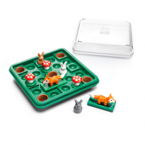 Jucarii 6-8 ani - Smart Games-Smart Games - Jump'In, joc de logica cu 60 de provocari, 7+ ani, editie lb. Romana