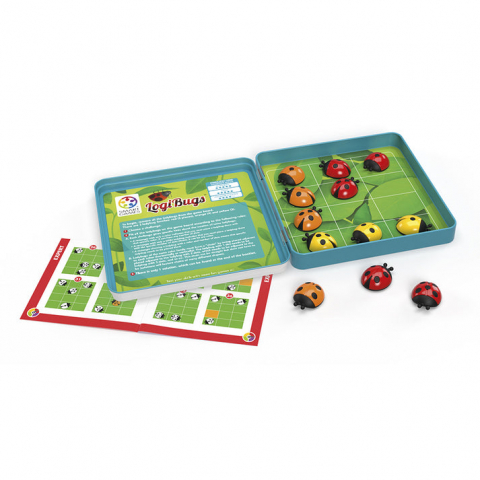 Jucarii 6-8 ani - Smart Games-Smart Games - Logibugs, joc de logica cu 48 de provocari, 6+ ani, editie lb. Romana
