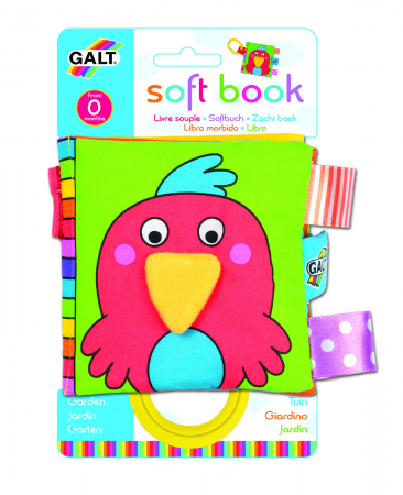 Oktató játékok - Galt-Soft-Book-Carticica-moale-Garden