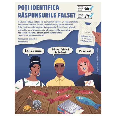 Sounds Fishy - Gaseste adevarul in marea de minciuni! - Joc de petrecere, lb.romana [1]