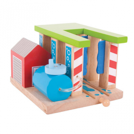 Jucarii de sezon - BigJigs-Spalatorie-pentru-trenulete