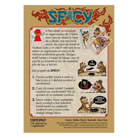 HeidelBÄR Games-Spicy RO - joc de petrecere [1]