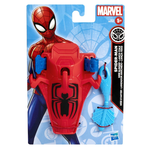Jucarii sub 50 RON - Hasbro-Spiderman Marvel Arma Supererou Lansatorul Lui Spiderman