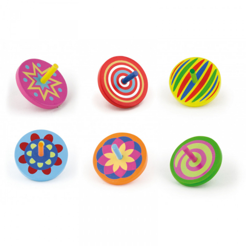 Jucarii sub 50 RON - Viga-Spinner din lemn, Viga