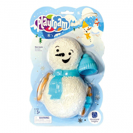 Jucarii Black Friday - Educational Insights-Spuma de modelat Playfoamâ„¢ - Om de zapada