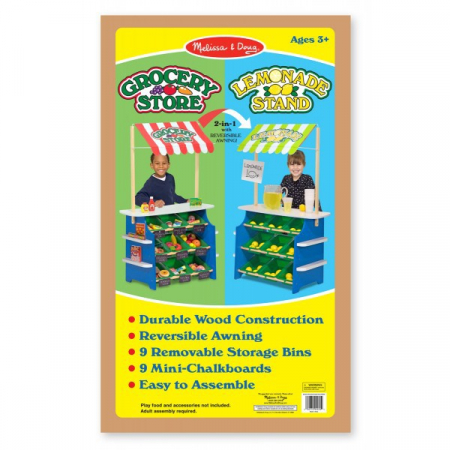 Szerepjátékok - Melissa-Doug-Stand-de-joaca-din-lemn-Fructe-si-legume