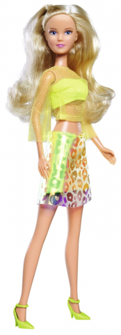 Steffi Love Papusa Steffi Neon Style Galben [1]