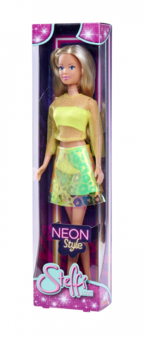 Jucarii sub 50 RON - Steffi Love Papusa Steffi Neon Style Galben