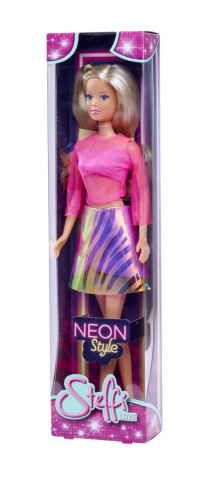 Jucarii 3-5 ani - Steffi Love Papusa Steffi Neon Style Roz