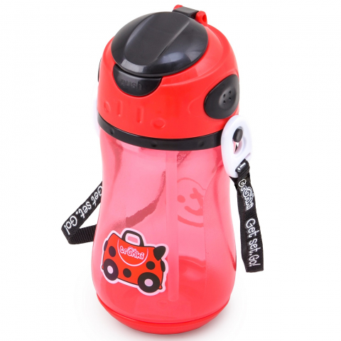 Jucarii 1-3 ani - Trunki-Sticla din plastic cu pai Harley Bottle, Trunki