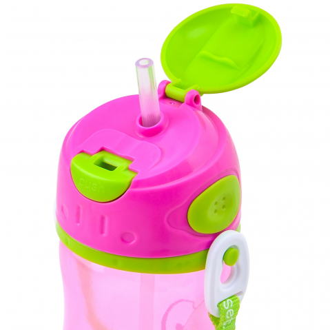 Trunki-Sticla din plastic cu pai Trixie Bottle, Trunki [1]