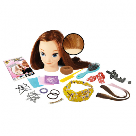 Játékok 8 éves kortól - Buki-France-Studio-profesional-de-hairstyling-pentru-copii-Set-interactiv-indemanare-si-creativitate