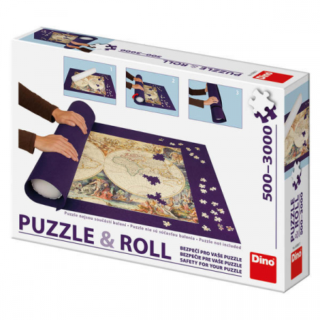 Kirakós játékok - Dino-Suport-rulou-puzzle