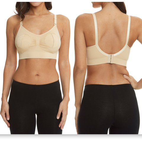 Sutien 2 in1 - Alaptare si sustinere pompa san (bej) M [4]