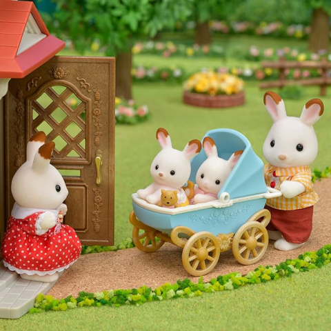 Epoch -Sylvanian Families-Set Carucior Iepurasi Gemeni [1]
