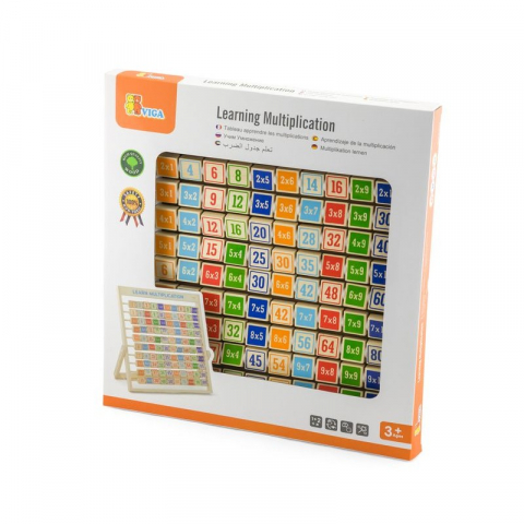 Játékok 3-5 éveseknek - Tabla inmultirii, Viga