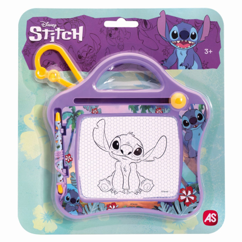 Oktató játékok - Tabla Magnetica De Scris Magic Scribbler Travel Disney Stitch