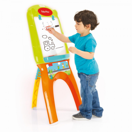 Oktató játékok - Fisher-Price-Tabla-magnetica-pentru-copii