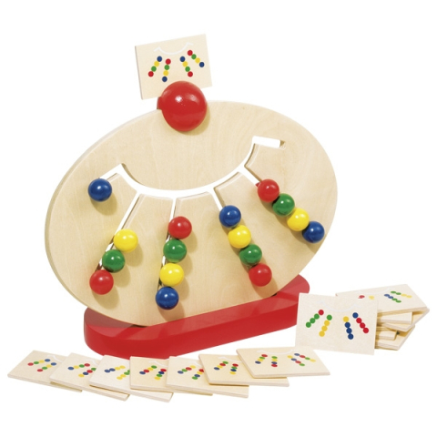 Jucarii educative - Goki-Tablita ovala pentru sortarea culorilor