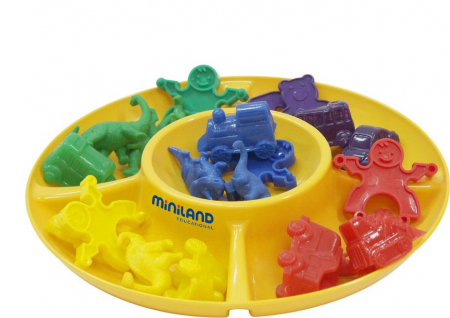 Jucarii cu cifre - Miniland-Tavite-pentru-clasificare-set-de-4-Miniland