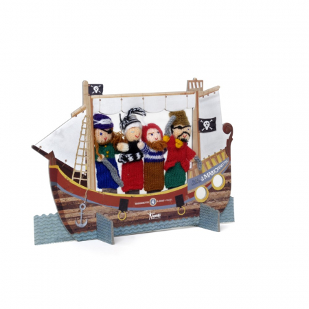 Minden játék - Londji-Teatru-cu-papusi-de-deget-pirati