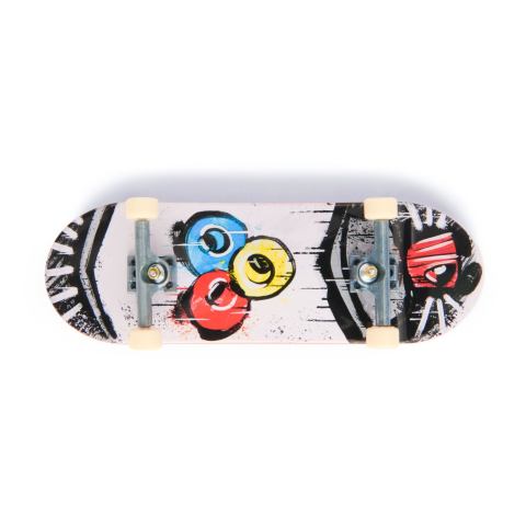 Spin Masters-Tech Dech Sk8 Crew Pachet Placa Si Figurina 9.6Cm Sapca Mov [4]
