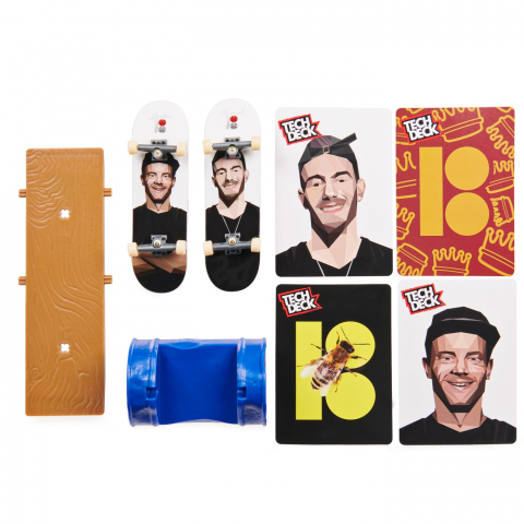 Tech Deck Fingerboard Pachet Cu Obstacol Plan B [1]