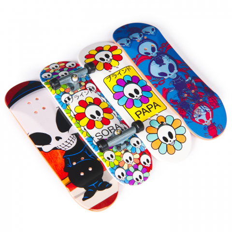 Tech Deck Pachet 4 Piese Fingerboard Papa 9.6Cm [2]